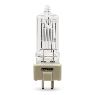 GY9.5 230V 650W Đèn rọi Halogen Bóng đèn chiếu AC Reflector Theater Bóng đèn chiếu