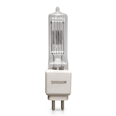 Đèn thạch anh bóng đèn Halogen 110V 230v 2000w G15 3200K cho rạp chiếu phim xưởng phim
