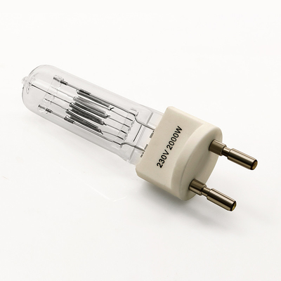 230v 2000w G22 Bóng đèn Halogen thạch anh Bi Pin Đèn Halogen chống cháy nổ