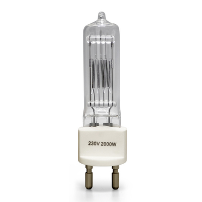 230v 2000w G22 Bóng đèn Halogen thạch anh Bi Pin Đèn Halogen chống cháy nổ