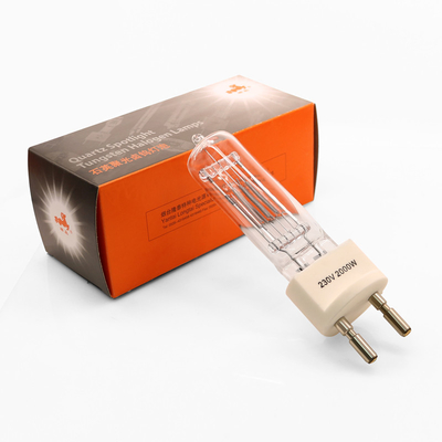 230v 2000w G22 Bóng đèn Halogen thạch anh Bi Pin Đèn Halogen chống cháy nổ
