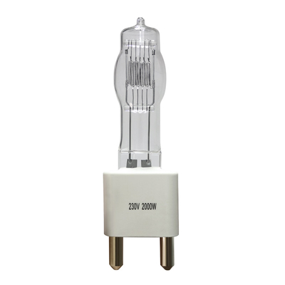 Đèn Halogen cao áp 230v Bóng đèn 2000 Watt G38 Một đầu kết thúc