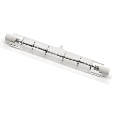 Bóng đèn 230V 800W R7s 118mm Đèn quang Halogen có thể điều chỉnh độ sáng Đèn cực đốt trong Patio Máy sưởi màu đỏ