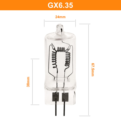 Đèn chiếu sáng bóng đèn 230V 1000W GX6.35 Đèn pin chụp ảnh 3300k 15h 67.5mm Giải trí