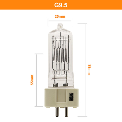 Bóng đèn thạch anh 230V 1000w G9.5 Bóng đèn Halogen hai pin