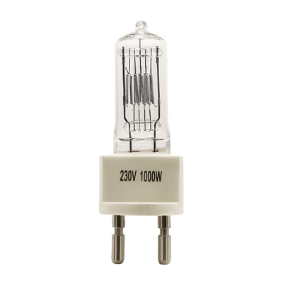 Bóng đèn Halogen hồng ngoại màu đỏ 1000W 230V Quartz Ir Đèn G9.5 25000 Lumen