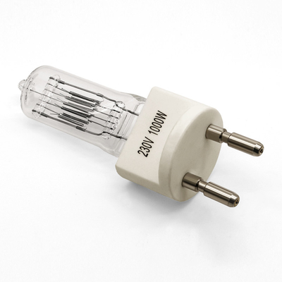 Bóng đèn Halogen hồng ngoại màu đỏ 1000W 230V Quartz Ir Đèn G9.5 25000 Lumen