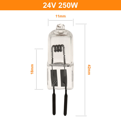 Đèn thạch anh 24v 150w 250W Đèn chiếu Iốt bằng thạch anh Lumens Đèn chiếu halogen phẫu thuật cao