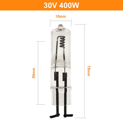 Bóng đèn Halogen 2 pin 400W 30V 75mm Chiều dài