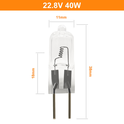 Bóng đèn Halogen 22.8V 40w G6.35 Quartz Iodine Đèn OSRAM 64291 XIR Thay thế