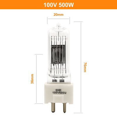 Bóng đèn thạch anh 100V 500 Watt Bóng đèn kính hiển vi quang học G22