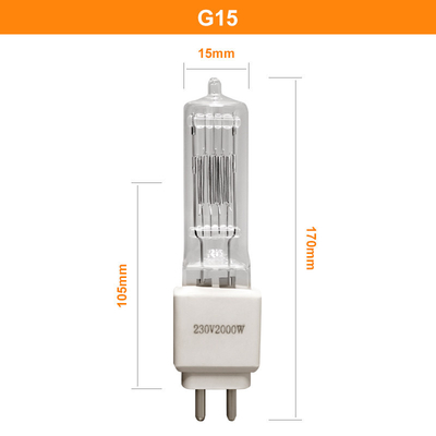 Bóng đèn Halogen Bi Pin 2000w 230v 50000 Lumen G15