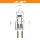 24V 250W Điện Áp Thấp Đèn Halogen Hạt Đèn Pha Lê Pin Bóng Đèn Máy Chiếu Máy Công Cụ Phẫu Thuật Shadowless Bóng Đèn Halogen
