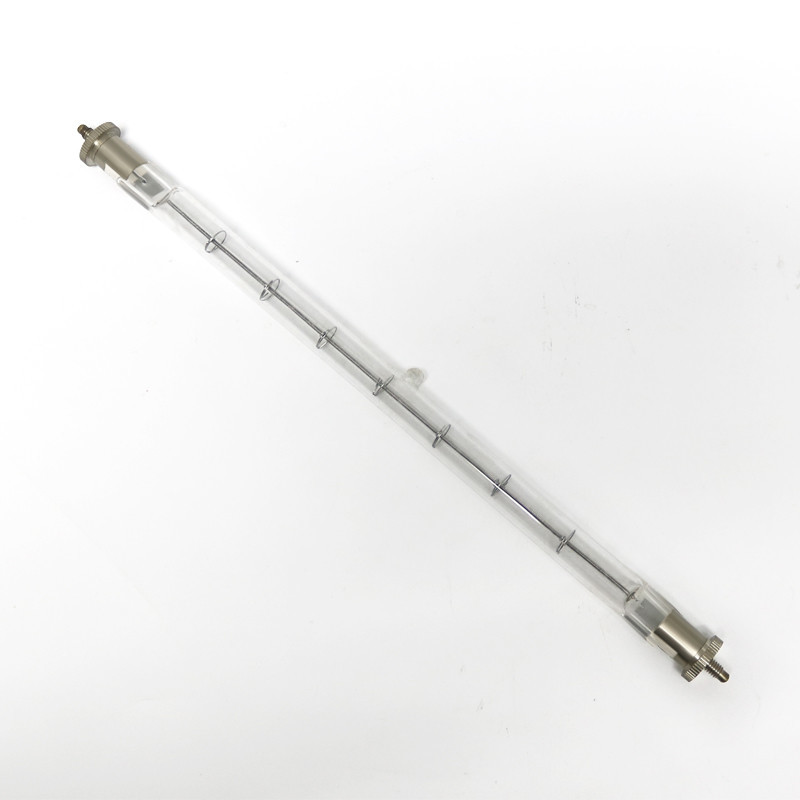 Đèn sưởi hồng ngoại thạch anh 1250watt Đèn chiếu sáng dải nhỏ Iris 3200k Bảo tàng nhiệt nguyên tố 215mm